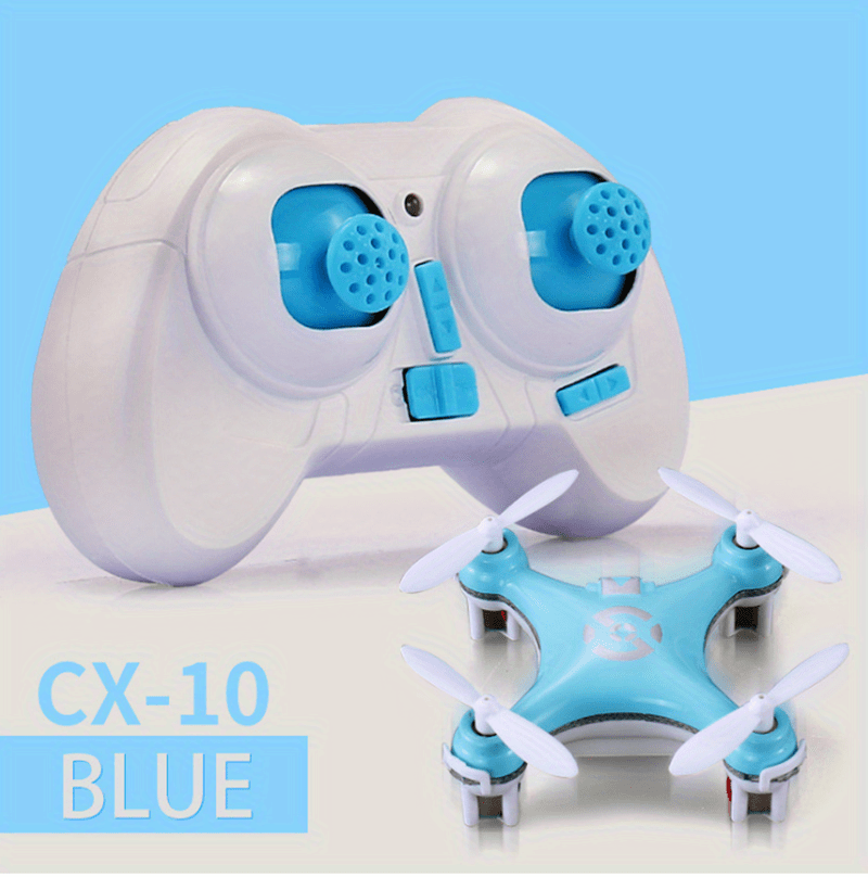 NT32079 2.4GHz 29 mm Mini CX-10 Remote Controlled Aircraft 4 Channel 6 Axis Gyro Remote Controlled Quadcopter UFO Control Kids Toys