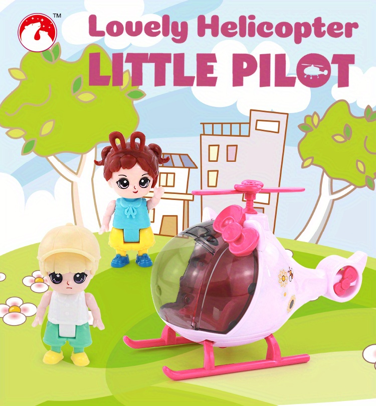 NT30701 Random Style Childrens Helicopter Model Toy without Power