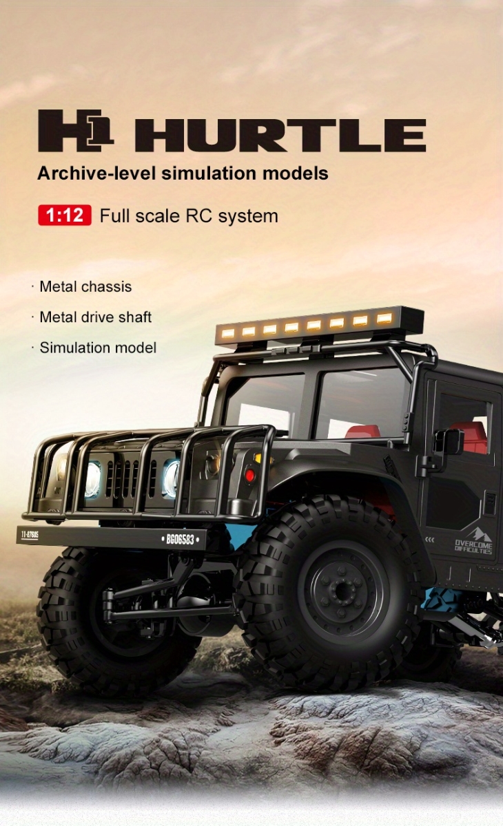NT30734 1-12 Full Scale Big Waterproof Remote Controlled Truck