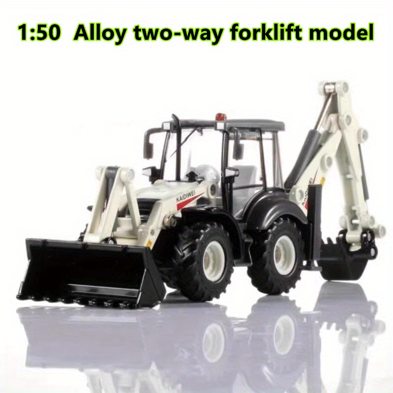NT30802 1-50 Scale Alloy Two-way Bulldozer Excavator Model