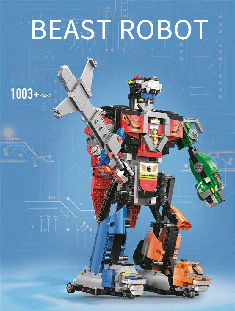 NT30813 Remote Control Beast Robot, 1003 Piece