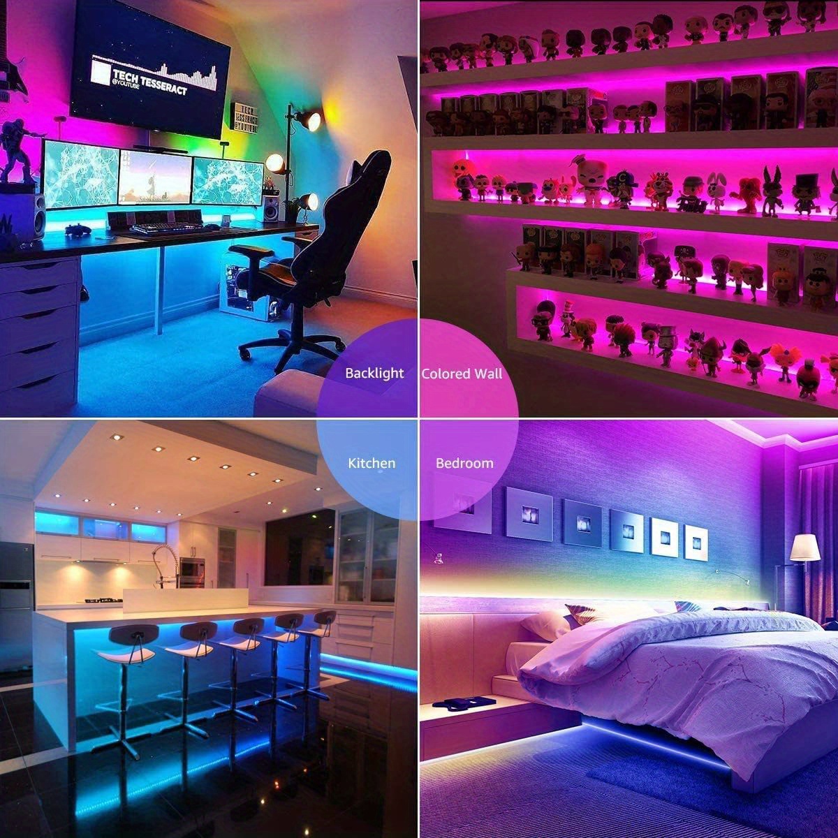 NT30858 196.85, 393.7 & 787.4 in. LED Stirp Light for Decoration