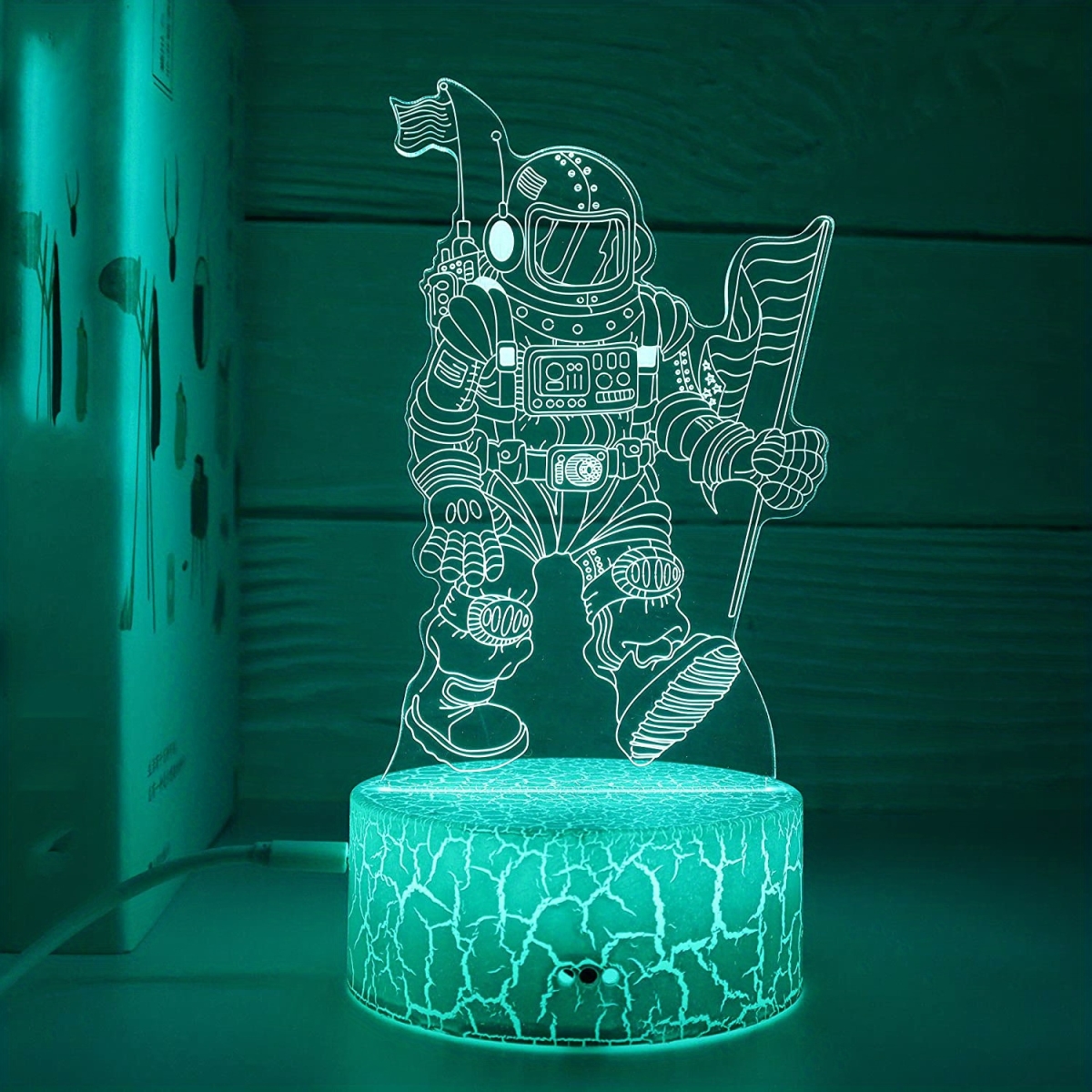 NT30868 Astronaut Illusion 3D Night Light for Kids