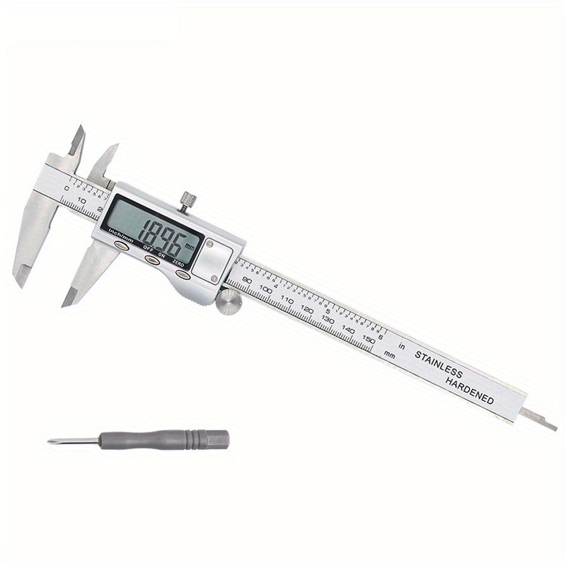 NT30873 9 in. Digital Stainless Steel Vernier Calipers Measuring Tool