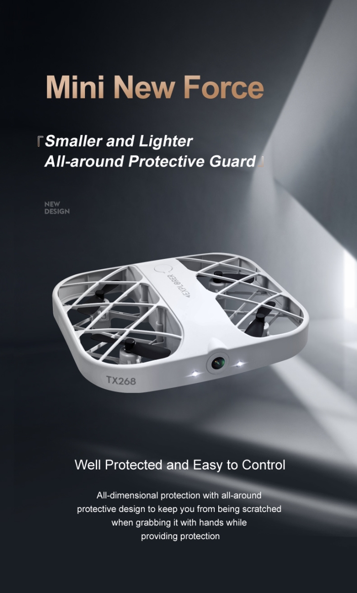 NT32095 Mini Grid Drone with Wi-Fi Camera & 3 Battery