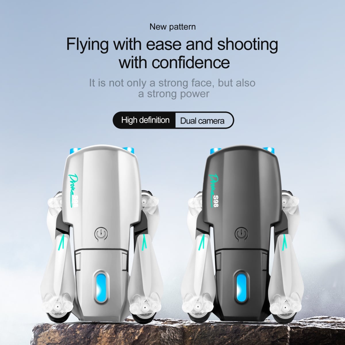NT32099 360 deg Flip Quadcopter Headless Mini Remote Controlled Drone with Camera