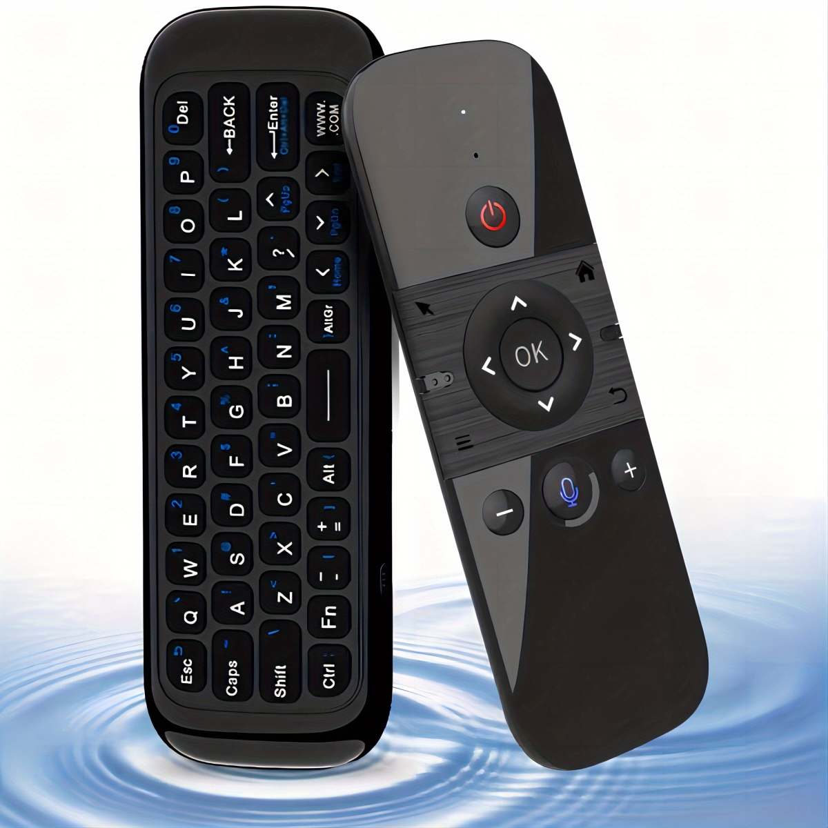 NT32107 2.4Ghz IR Remote Learning 6-Axis Motion Sensing Mini Wireless Keyboard Remote Control for Smart TV, Android TV Box PC Projector -  netjett