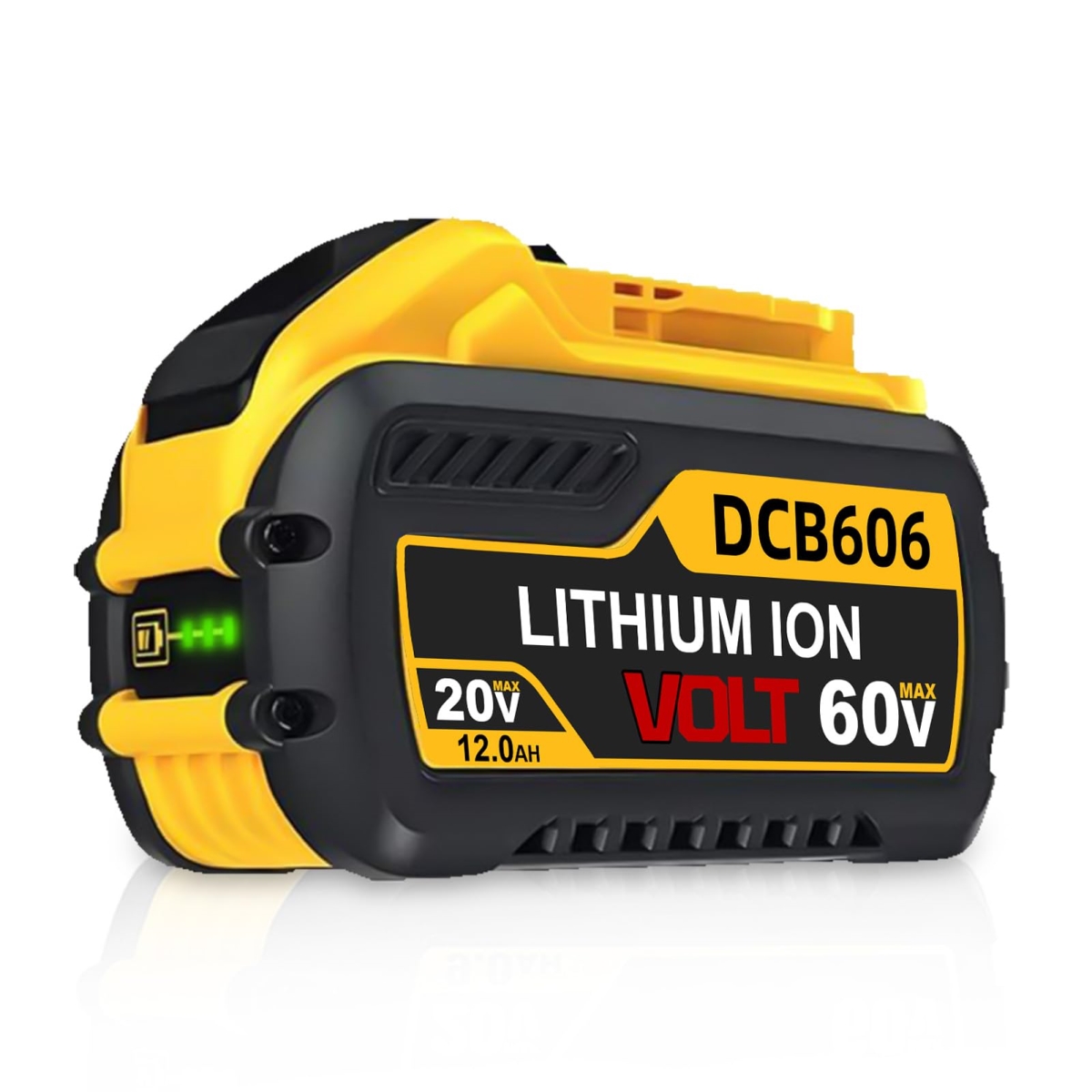 NT83845 12.0Ah 20V-60V MAX Replacement Battery for DeWalt DCB612, DCB606 & DCB609