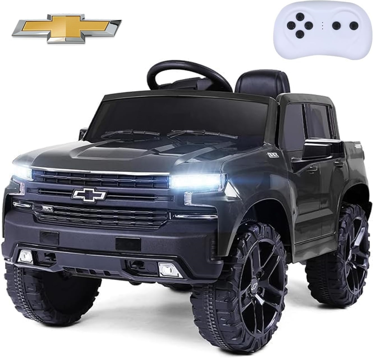 NT83962 Kids Silverado 12V Electric Ride On Truck Car with Remote Control