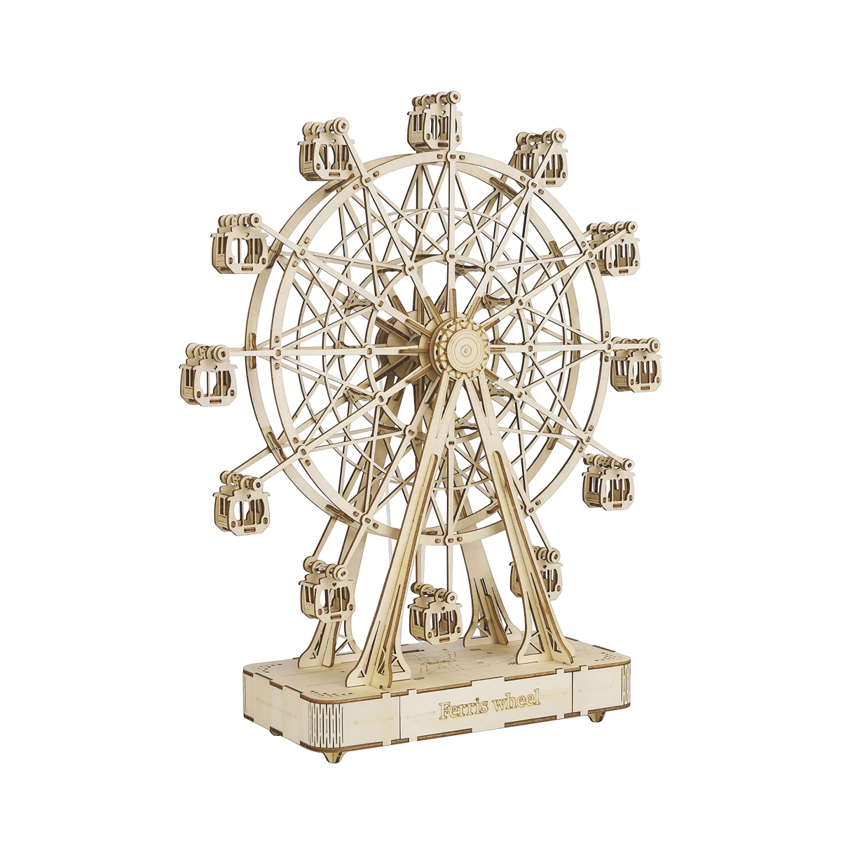 NT84440 Rolife 3D Wooden Puzzle Ferris Wheel Music Model Kit