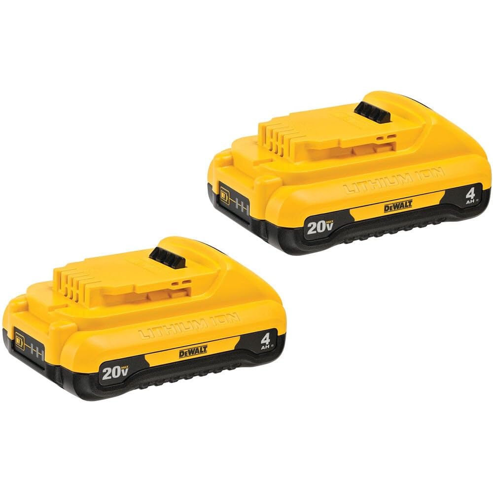 NT85336 DEWALT 20V MAX 4 Ah Lithium-Ion Battery - Pack of 2