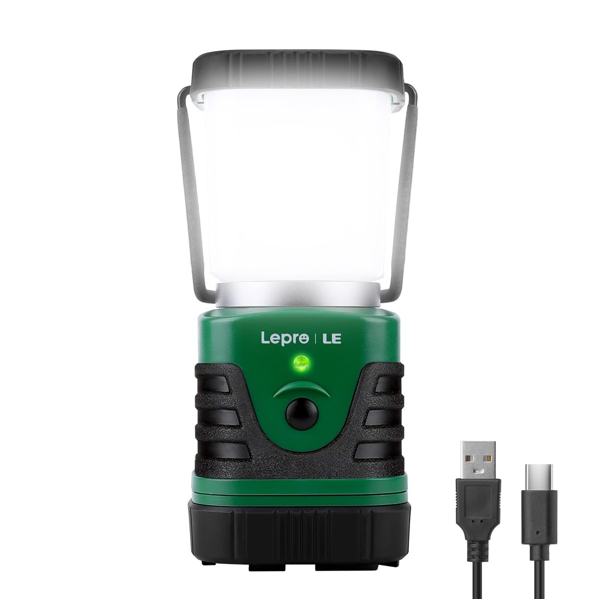 NT85793 Lighting EVER 1000 Lumens LED Rechargeable Camping Lantern with 4 Light Modes, IP44 Waterproof