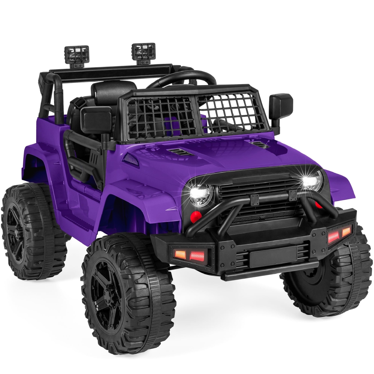 NT86240 12V Kids Ride On Truck Car with Remote Control, Purple