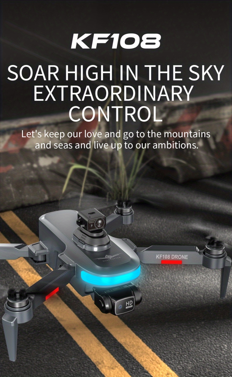 NT32166 Foldable Drone for Adults & Kids with GPS Auto Return