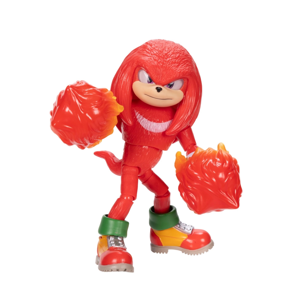 NT86471 3 The Hedgehog The Movie - 5 in. Knuckles Action Figure