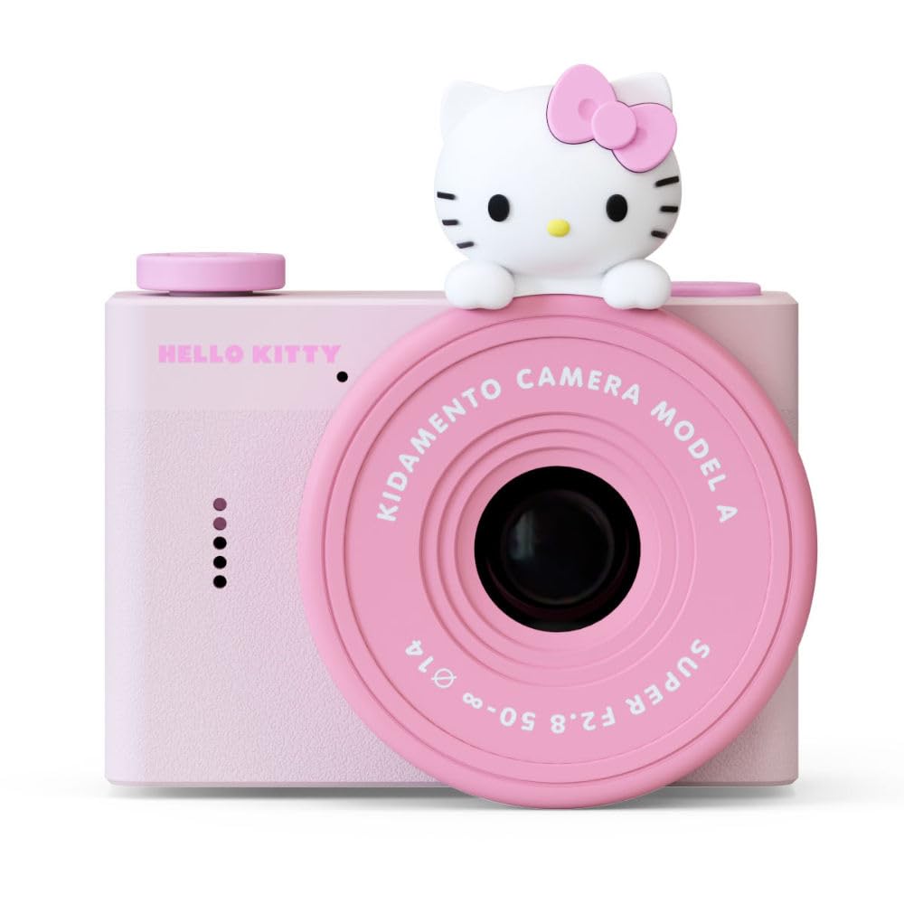 NT86579 Hello Kitty Mini Kids Digital Camera & Video Camcorder by Kidamento, Model A Hello Kitty