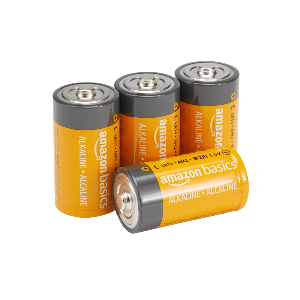 NT87279 1.5V Amazon Basics C Cell Alkaline Batteries - Pack of 4