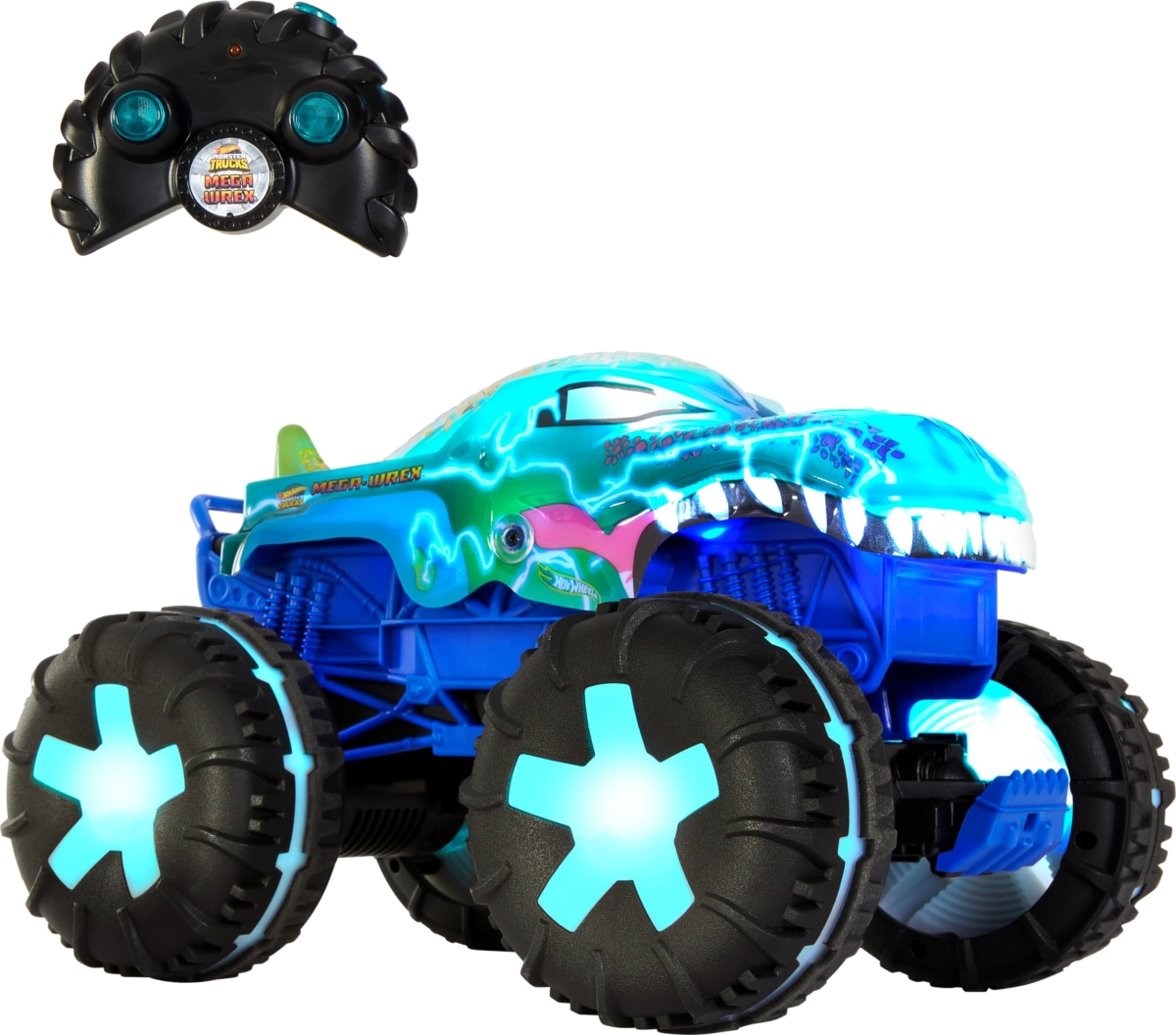 NT87570 Hot Wheels Monster Trucks Remote Control Mega-Wrex Alive 1-15 Scale