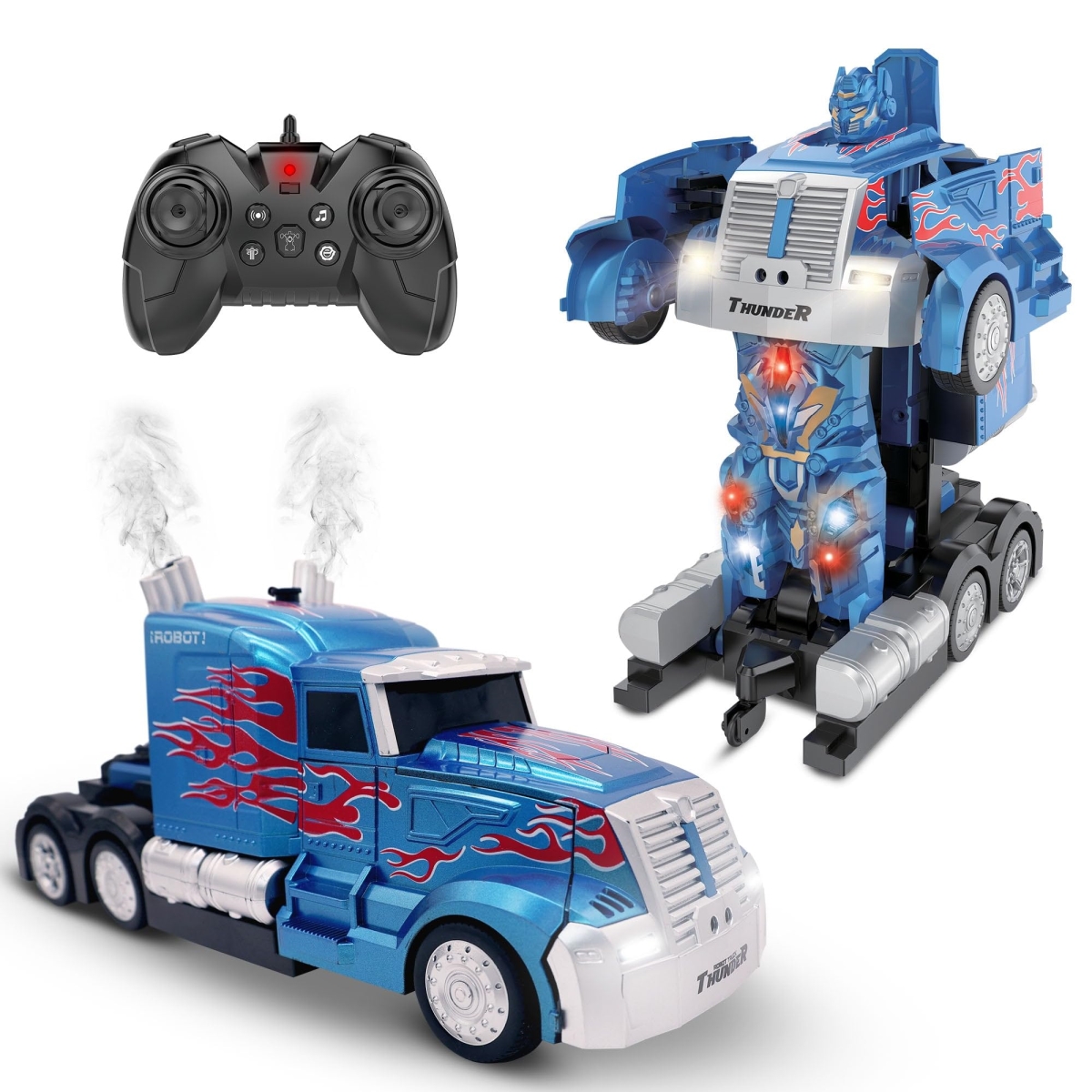 NT87701 Kids Transforming Robot Remote Control Truck