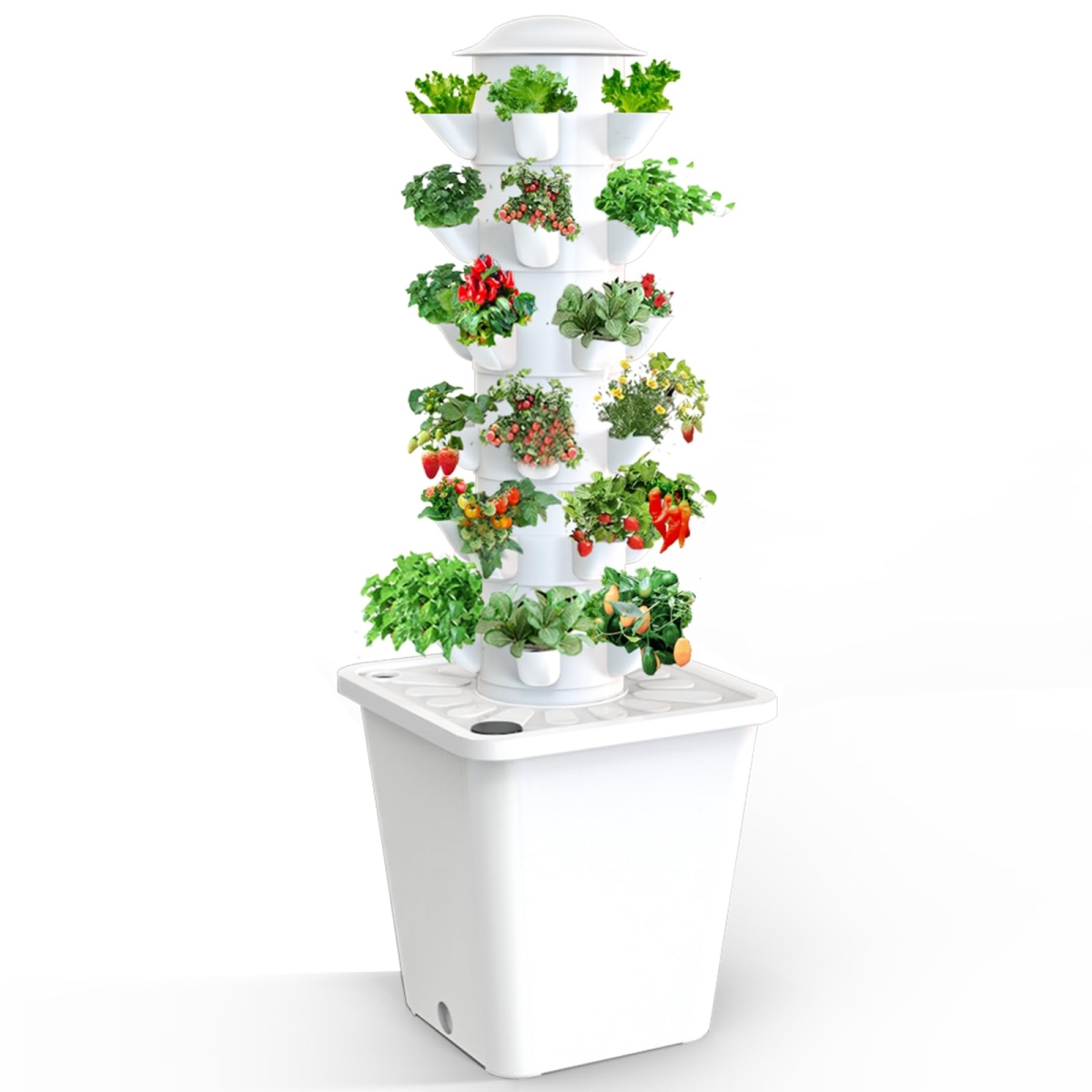 NT87903 Hydroponics Growing System - 30-Plants Indoor Vertical Tower Kit