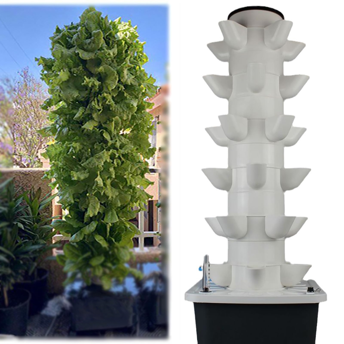 NT87930 Hydroponics Growing System Tower Kit