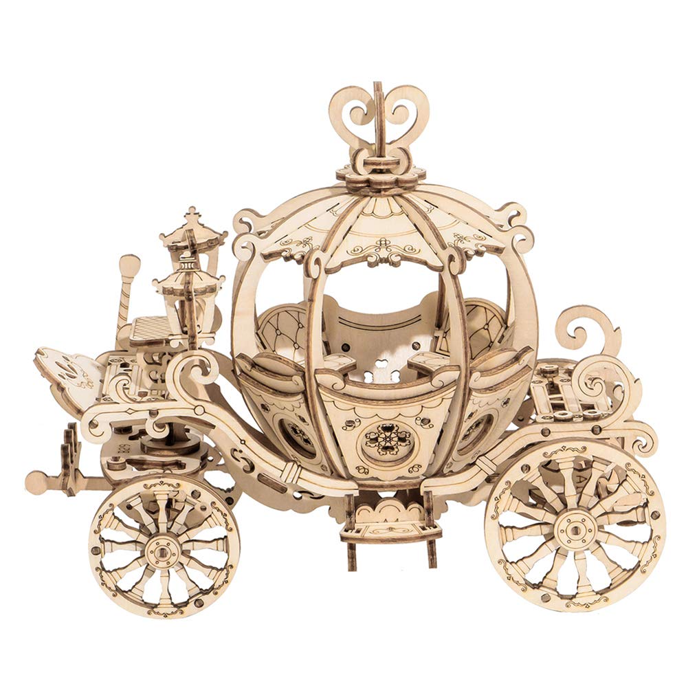 NT83761 Rowood 3D Pumpkin Cart Puzzle - 182 Piece