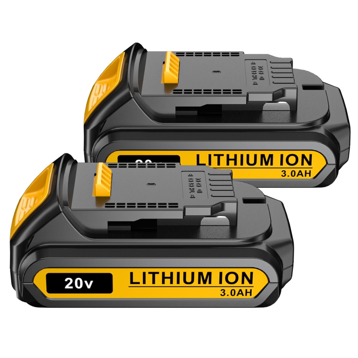 NT83836 20V 3.0Ah Replacement Battery for Dewalt Cordless Power Tools - Pack of 2