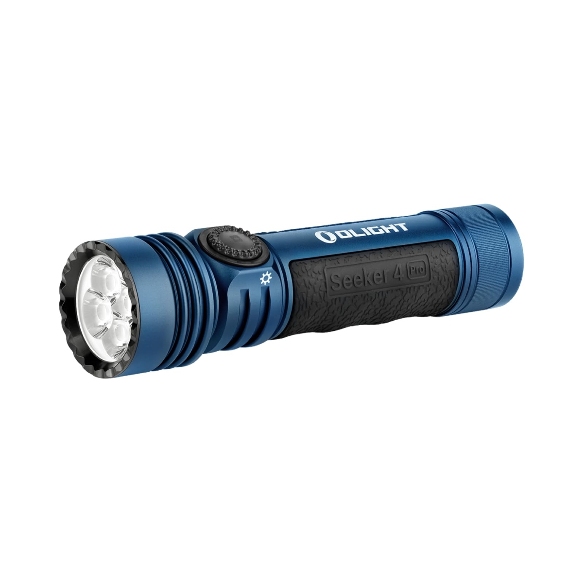 NT83892 OLIGHT Seeker 4 Pro Rechargeable Flashlights, 4600 Lumens, Midnight Blue & Cool White