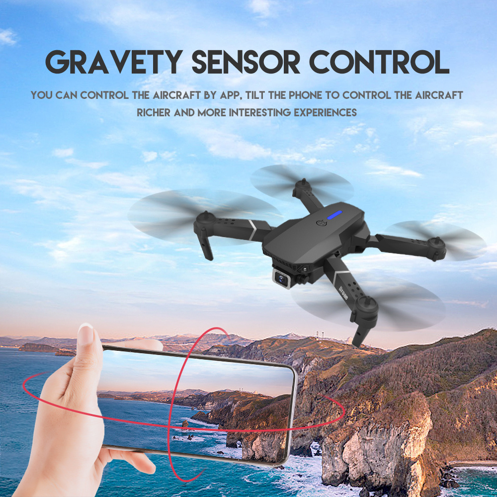 NT32198 Quadcopter E88 Pro Wi-Fi FPV Drone with Wide Angle Camera