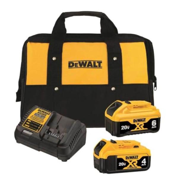 NT85208 Dewalt 20V MAX Lithium-Ion Battery & Charger Starter Kit