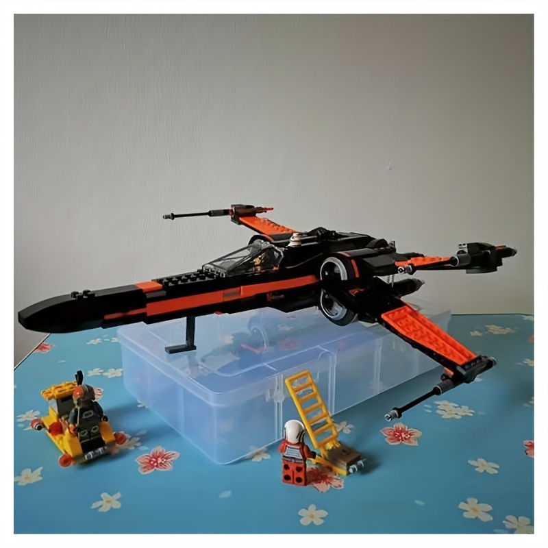 Picture of Netjett NT32213 X-wing Fighter Battle Plane Spaceship Model Building Blocks Bricks Kit Toys for Children