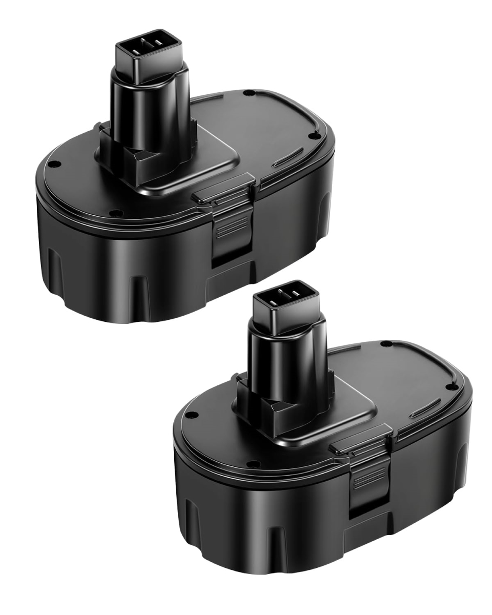 NT85610 Lipop 6.5Ah 18V DC9096 Battery Replacement for Dewalt XRP Ni-Cad Battery - Pack of 2