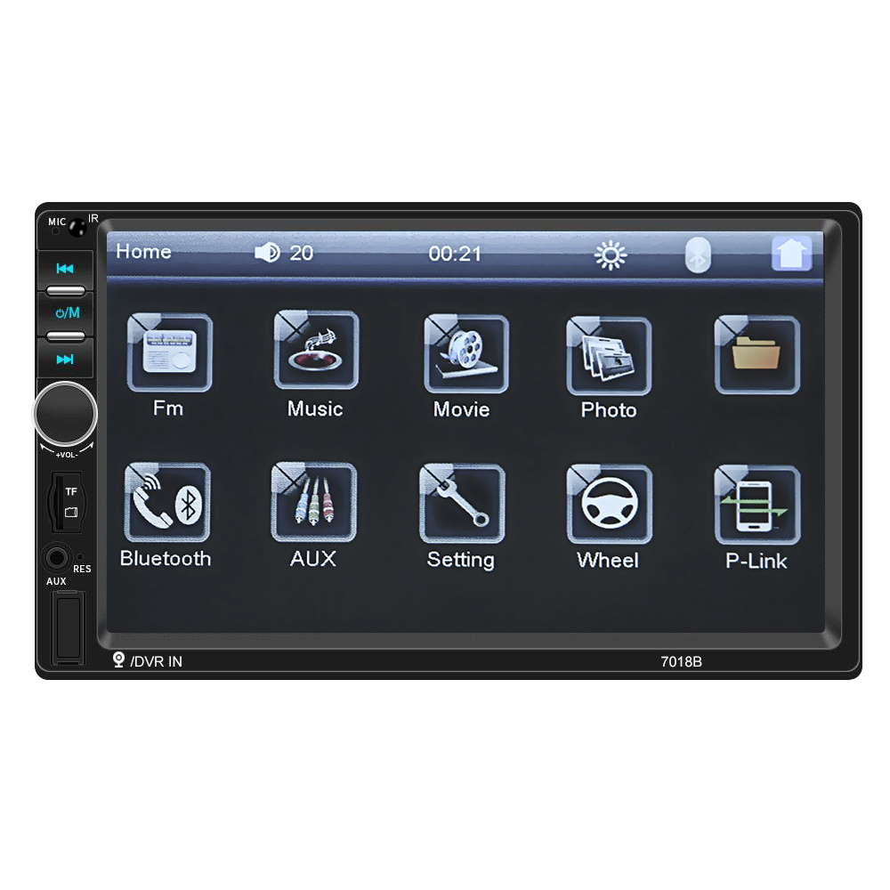 NT32217 UI Car Player 7018B with Remote Control Double Din