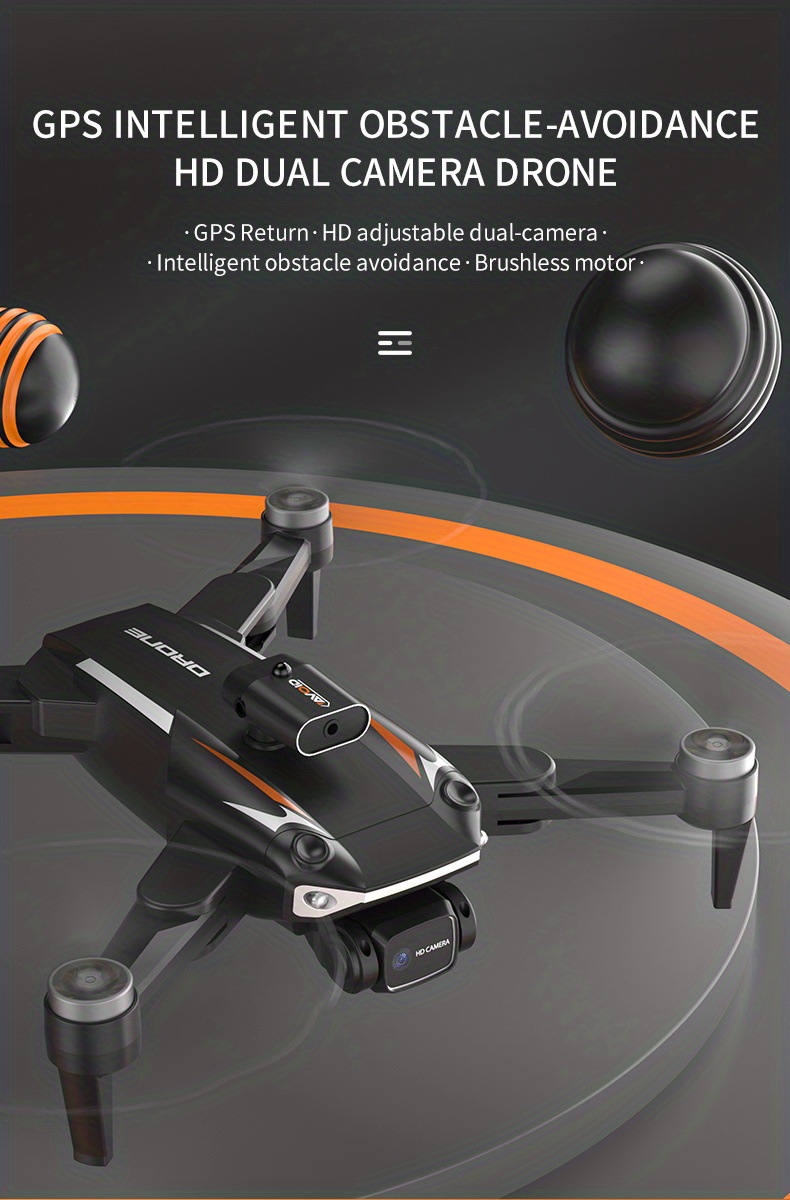NT32219 19685.04 in. Dual HD Camera GPS Optical Flow Dual Positioning X25 Remote Controlled Drone