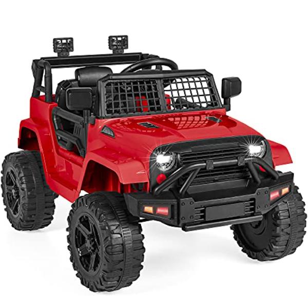 NT86241 12V Kids Ride On Truck Car with Parent Remote Control - Red