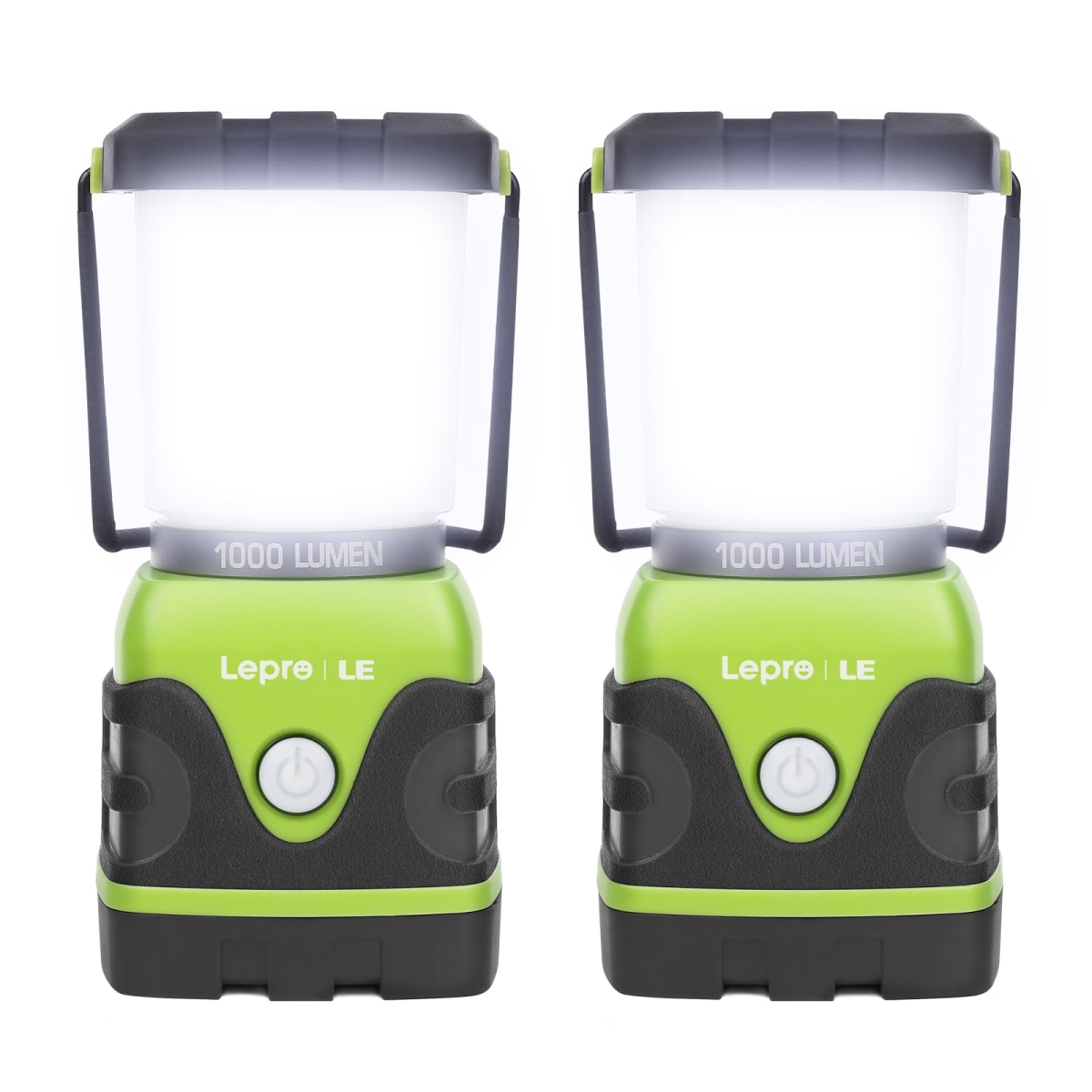 NT86403 LE 1000 Lumens Battery Powered LED Camping Lantern, Waterproof Tent Light with 4 Light Modes