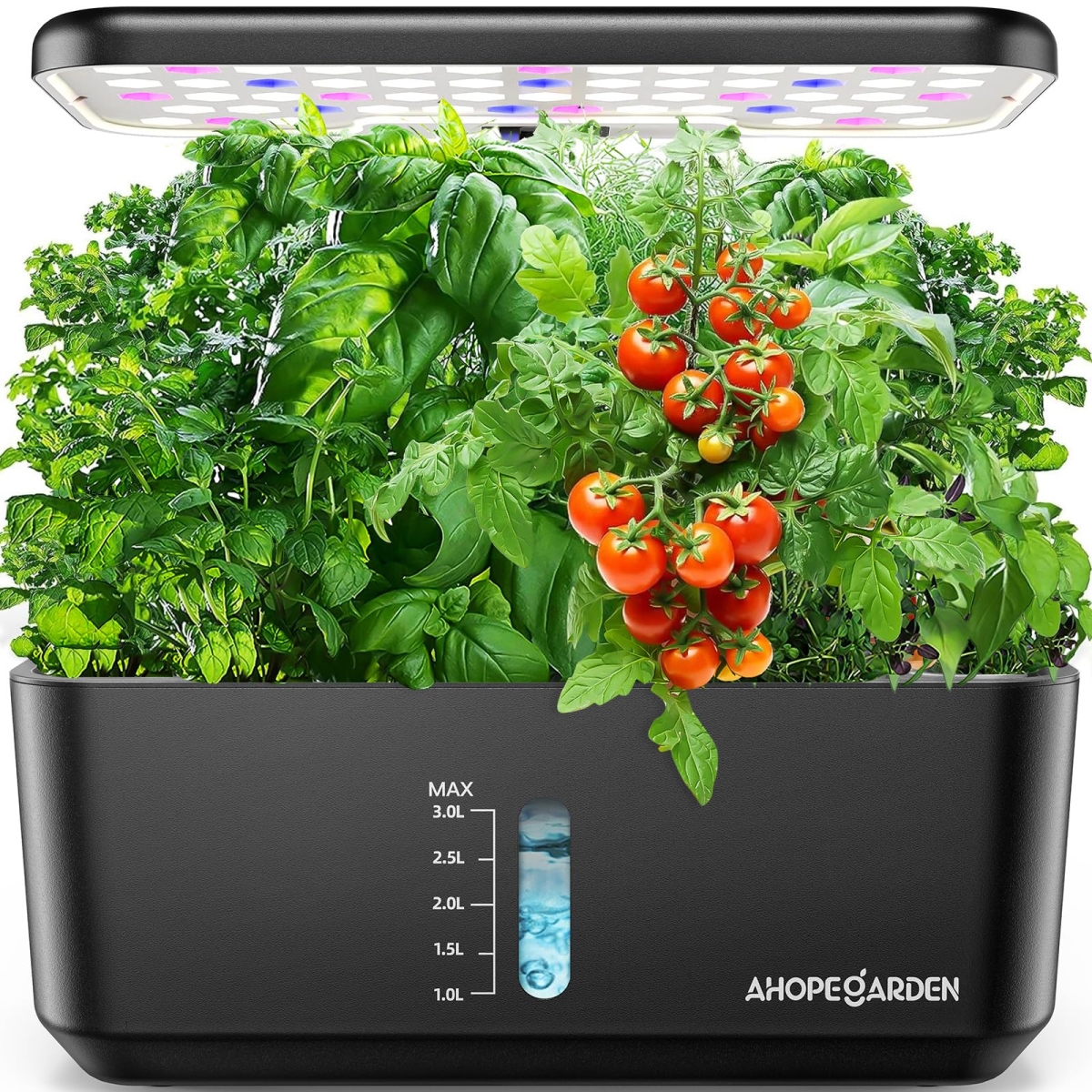 NT86418 Ahopegarden Indoor Hydroponics Growing System with LED Grow Light