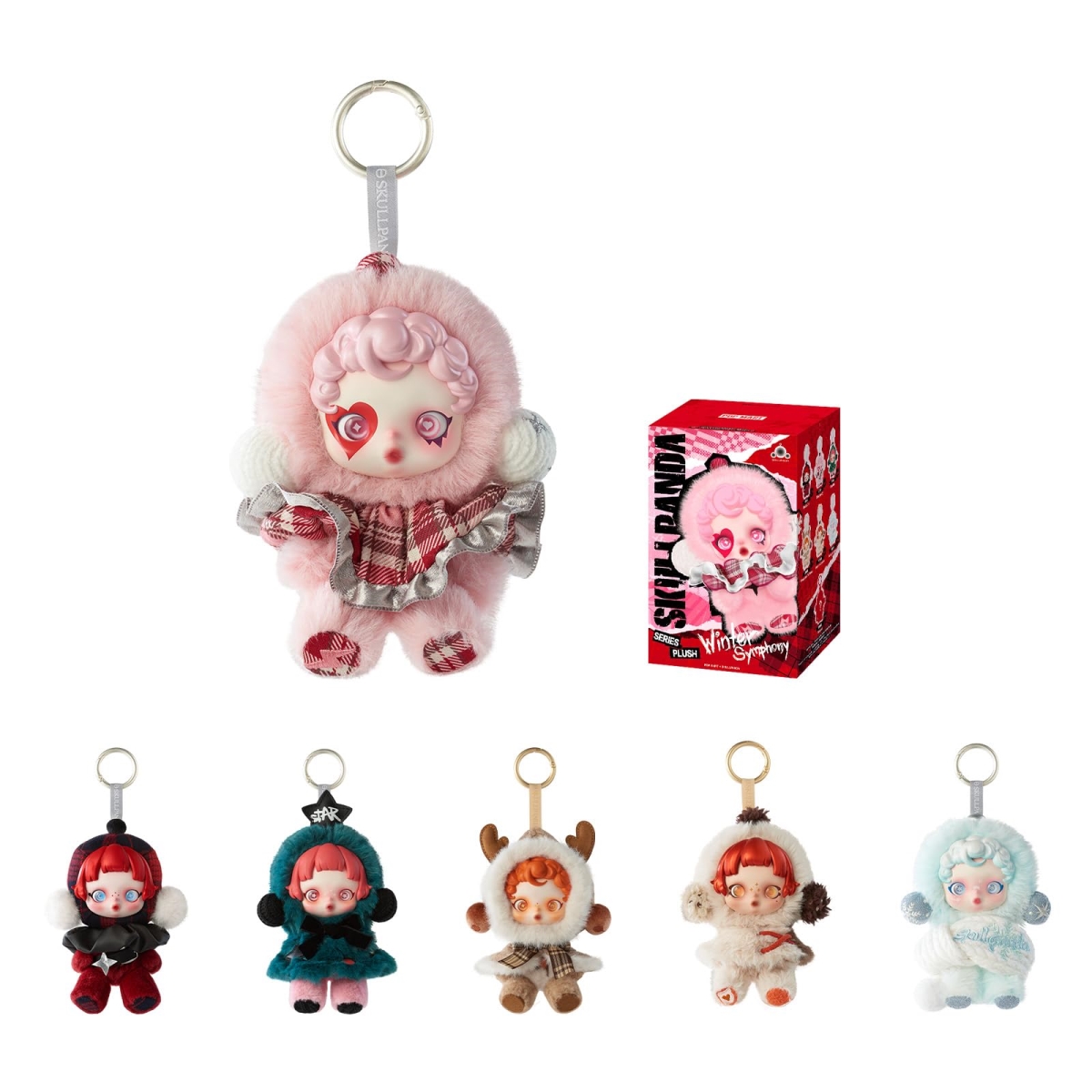 NT86984 POP MART SKULLPANDA Winter Symphony Series Blind Box Figure