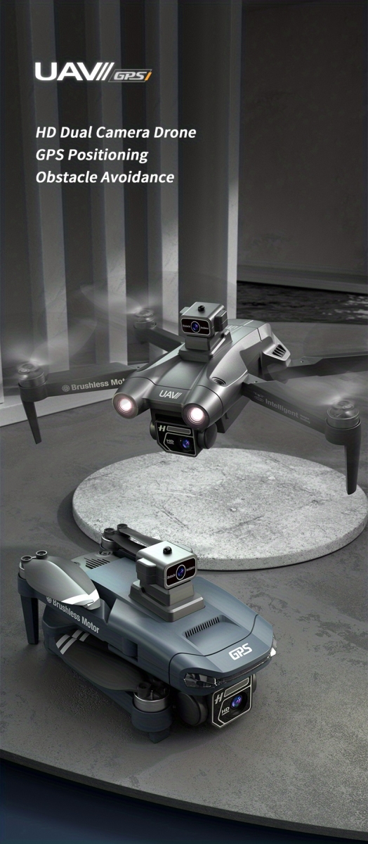 NT32233 Obstacle Avoidance Drone with HD Dual Camera for Adults Beginner