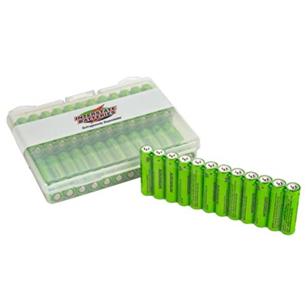 NT87278 1.5V High Performance Interstate Batteries AAA Alkaline Battery - Pack of 48