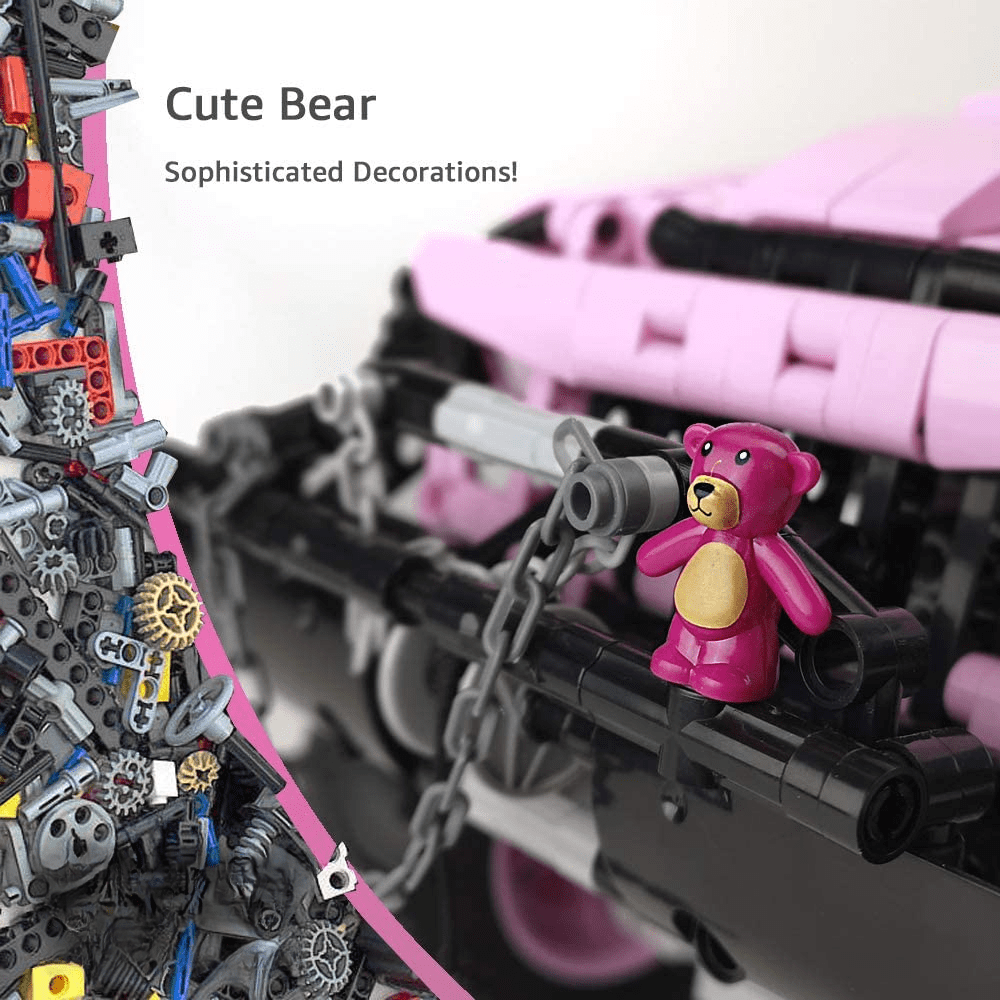 NT32237 Off-Road Pickup Technique Building Blocks & Engineering Toy, - 2471 Piece