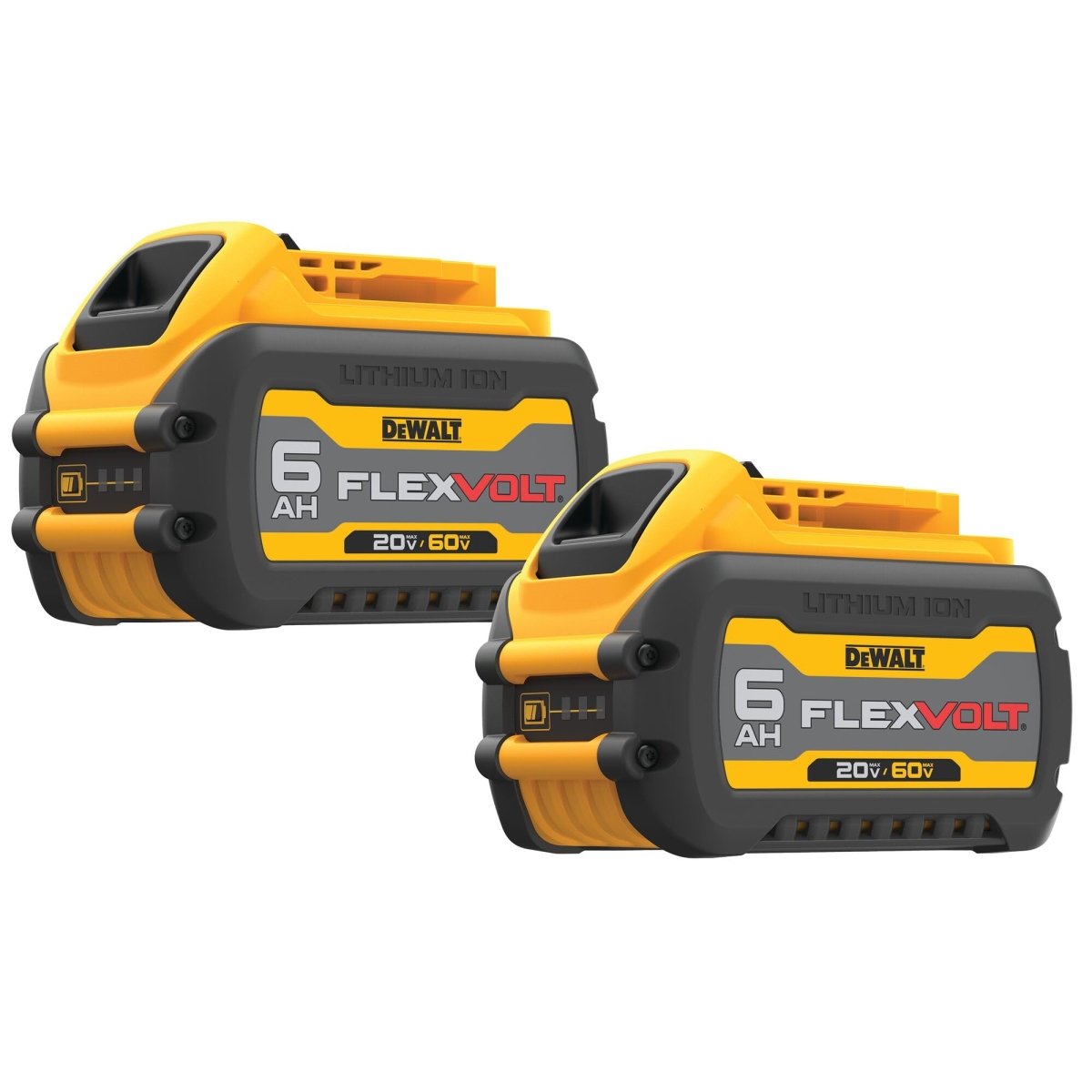 NT87559 6 Ah DEWALT 20V MAX Batteries - Pack of 2