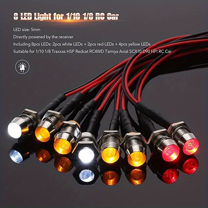 NT32248 OGRC Remote Controlled LED Light Kit, 8 Piece