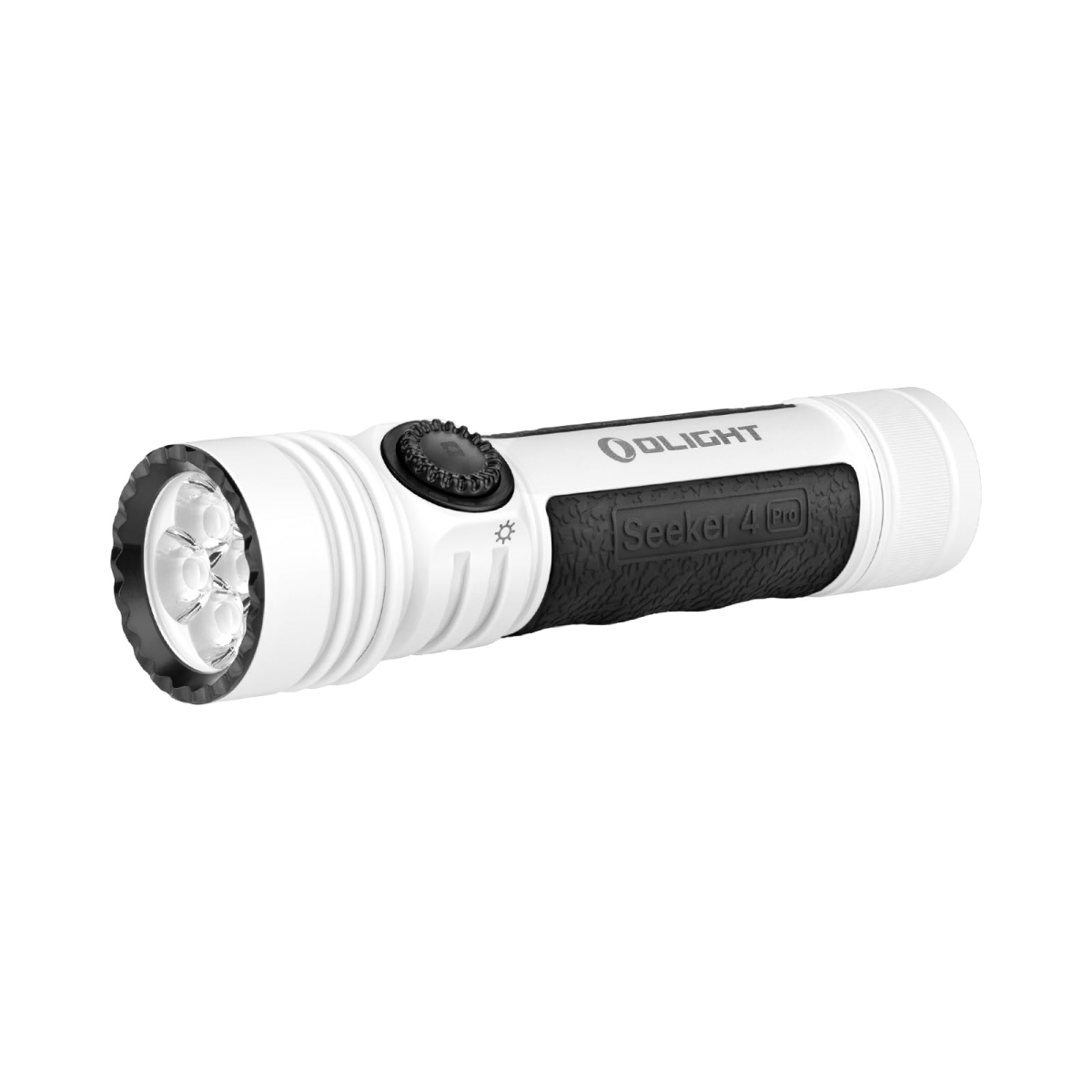 NT83898 OLIGHT Seeker 4 Pro Rechargeable Flashlights, 4600 Lumens, USB-C, Waterproof IPX8 - White