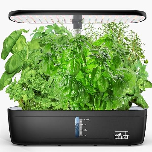 NT84304 Hydroponics Growing System with LED Grow Light & Adjustable Height