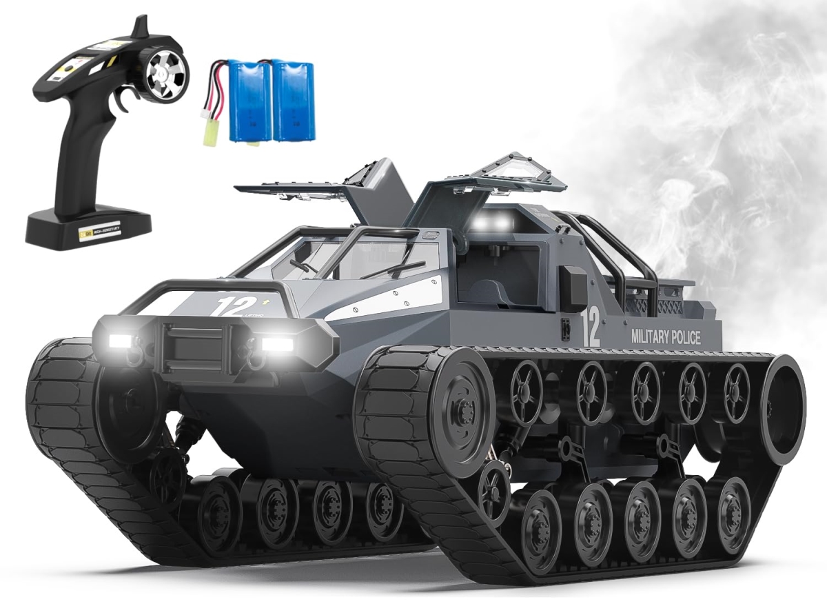 NT84815 RACENT Remote Control Crawler 1-12 Scale 2.4 Ghz Remote Control Off-Road Remote Control Truck with 2 Batteries