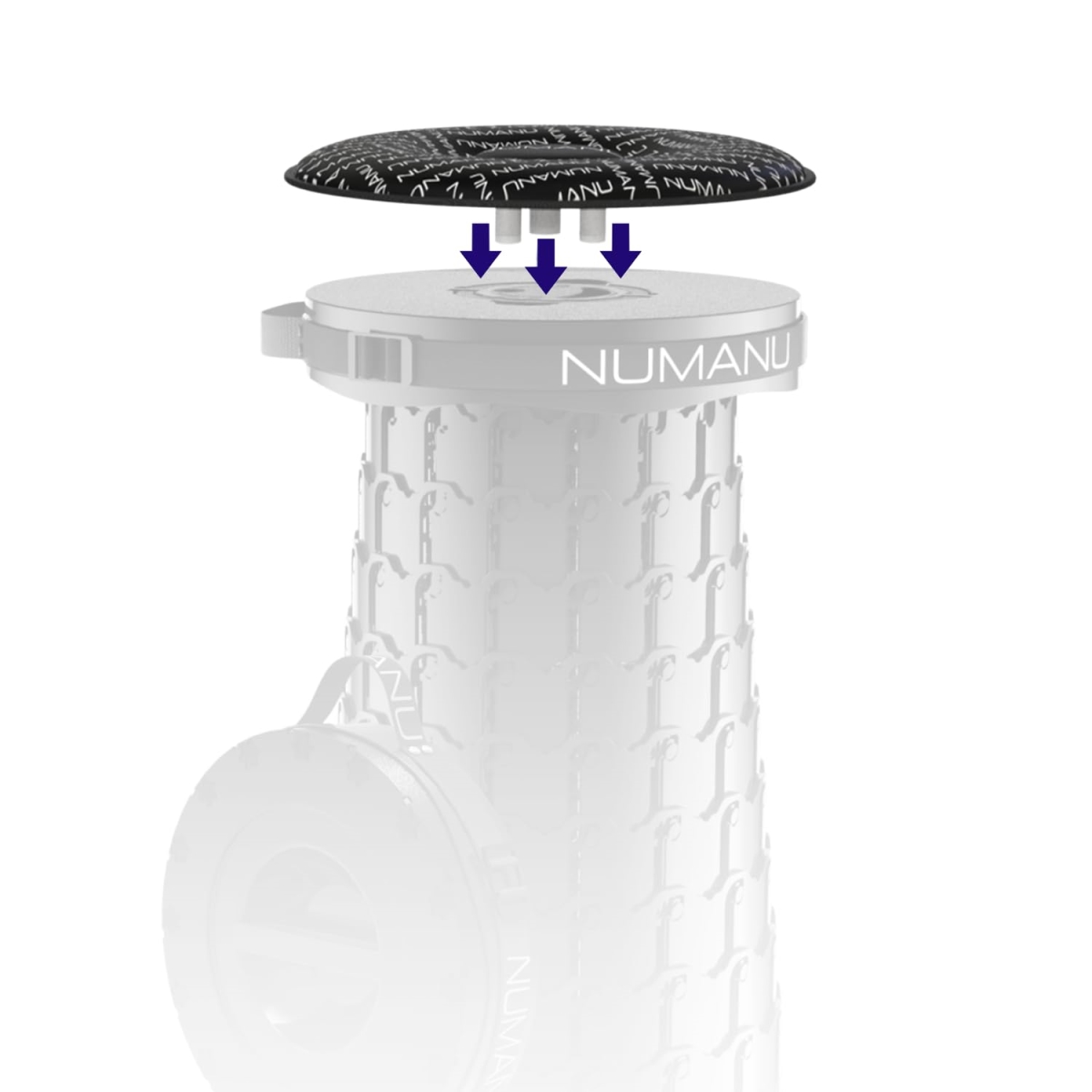 NT85009 XXL-Collapsible Stool Seat Pad Accessory