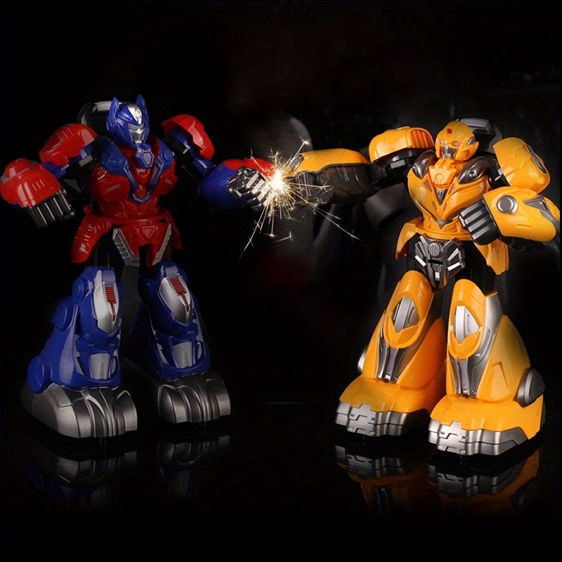 Picture of Netjett NT32265 Parent-child Interactive Sensory Remote Control Robot Fighting Intelligent Sensory Warrior Toy