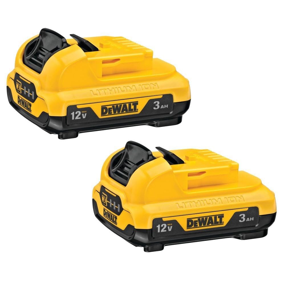 NT85278 3 Ah DEWALT 12V MAX Batteries - Pack of 2