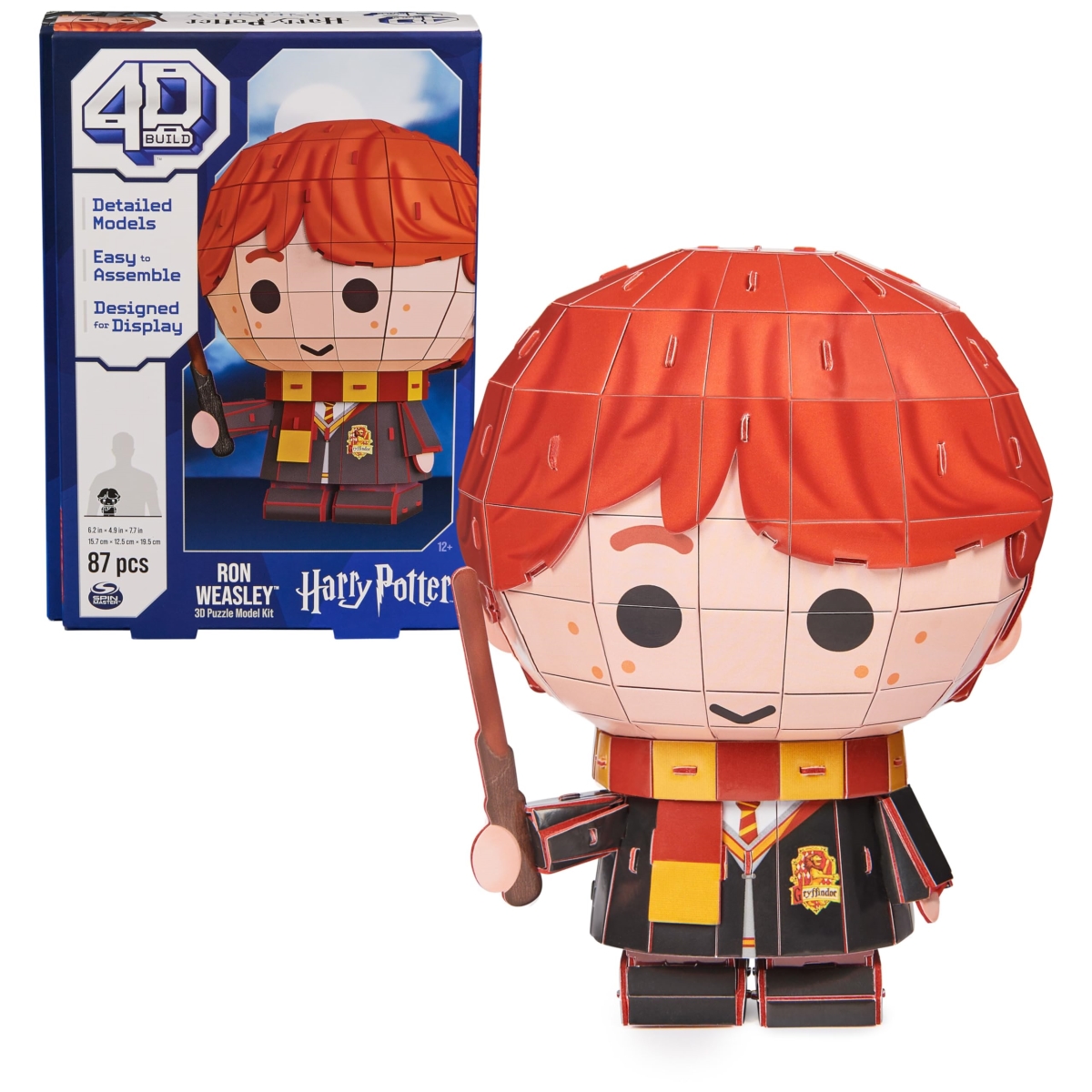 NT85858 4D Build, Harry Potter Ron Weasley 3D Puzzle Model Kit - 87 Piece